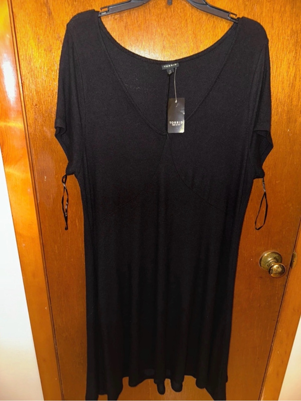 Torrid black short sleeve dress